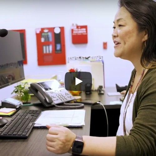 Front office worker